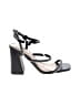 Bamboo Black Sandals Size 8 - photo 1