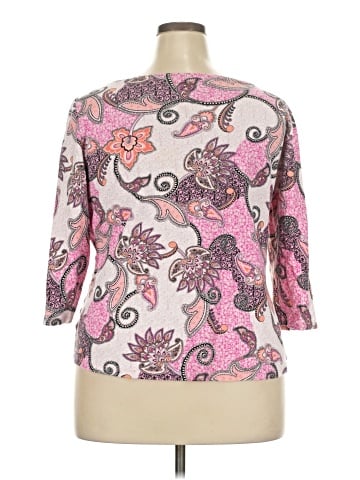 Charter Club 3/4 Sleeve Top (view 2)