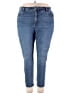 Universal Standard Solid Blue Jeans Size 24 - photo 1