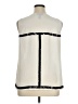 Alfani 100% Polyester Ivory Sleeveless Blouse Size 14 - photo 2
