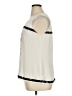 Alfani 100% Polyester Ivory Sleeveless Blouse Size 14 - photo 5