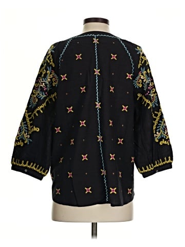 Sundance 3/4 Sleeve Blouse (view 2)