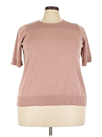 Cable & Gauge Short Sleeve Turtleneck (view 1)