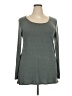 Lularoe Gray 3/4 Sleeve T-Shirt Size 22 - 24 - photo 1