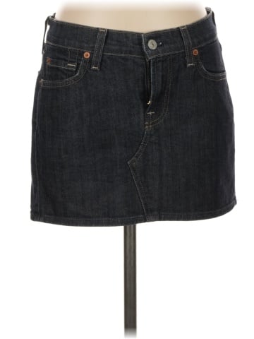 7 For All Mankind Denim Skirt (view 1)