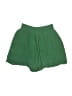 Michael Stars 100% Cotton Solid Green Shorts Size Lg (2) - photo 2