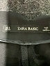 Zara Basic Solid Black Dress Pants Size S - photo 7