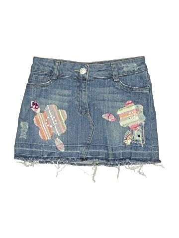 Little Miss Denim Skirt (view 1)