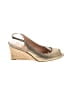 Stuart Weitzman Metallic Gold Wedges Size 10 - photo 1
