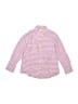 Crewcuts 100% Cotton Checkered-gingham Pink Long Sleeve Button-Down Shirt Size 4 - photo 1