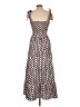 Unbranded Hearts Brown Casual Dress Size L (estimated) - photo 2