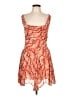 Silence and Noise 100% Polyester Paisley Orange Cocktail Dress Size L - photo 1