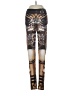 Unbranded Graphic Gold Leggings Size 4 - photo 1