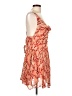 Silence and Noise 100% Polyester Paisley Orange Cocktail Dress Size L - photo 4