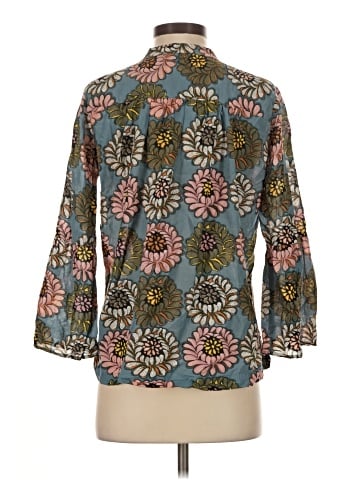 Ann Taylor LOFT 3/4 Sleeve Blouse (view 2)