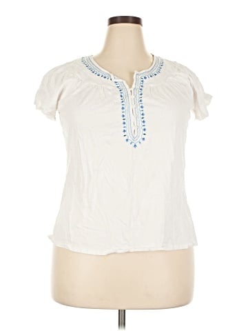 Avenue Short Sleeve Blouse (view 1)