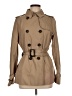Uniqlo 100% Polyethylene Tan Trenchcoat Size M - photo 1