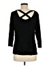 Chico's Black 3/4 Sleeve Top Size M (estimated) - photo 2