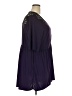 Torrid Purple Short Sleeve Blouse Size 4X Plus (4) - photo 4