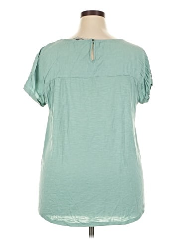 Tempted Hearts Short Sleeve Blouse (view 2)