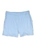 Unbranded 100% Cotton Solid Blue Shorts Size 1X - photo 1