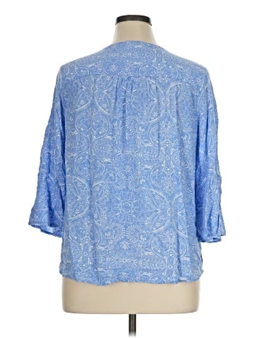 Gloria Vanderbilt 3/4 Sleeve Blouse (view 2)
