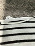 BCBGeneration Stripes Silver Casual Dress Size L - photo 7