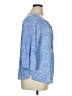 Gloria Vanderbilt 100% Viscose Blue 3/4 Sleeve Blouse Size XL - photo 4