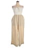 Aerie Color Block Tan Jumpsuit Size XL - photo 1