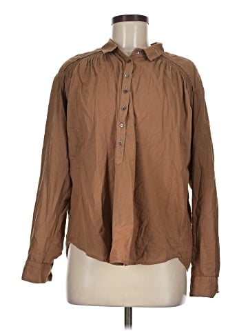 Xirena Long Sleeve Button-Down Shirt (view 1)