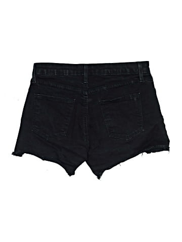 Just Black Denim Shorts (view 2)