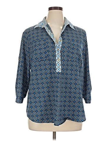 Jones New York Signature 3/4 Sleeve Blouse (view 1)