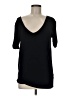 ASOS 100% Viscose Black Short Sleeve Top Size 6 - photo 1