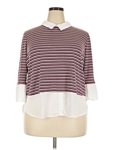 Elle 3/4 Sleeve Blouse (view 1)