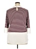 Elle Burgundy 3/4 Sleeve Blouse Size XXL - photo 2