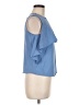 Ecote Blue Sleeveless Blouse Size M - photo 4