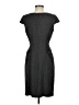 Connected Apparel Tweed Gray Cocktail Dress Size 6 - photo 2