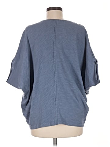 Bordeaux 3/4 Sleeve T-Shirt (view 2)