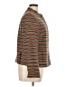 Talbots Stripes Green Jacket Size 16 - photo 4