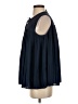 Zac & Rachel 100% Polyester Blue Sleeveless Blouse Size S - photo 5