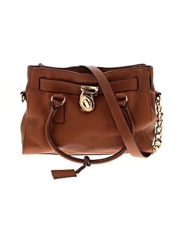 MICHAEL Michael Kors Leather Satchel (view 1)