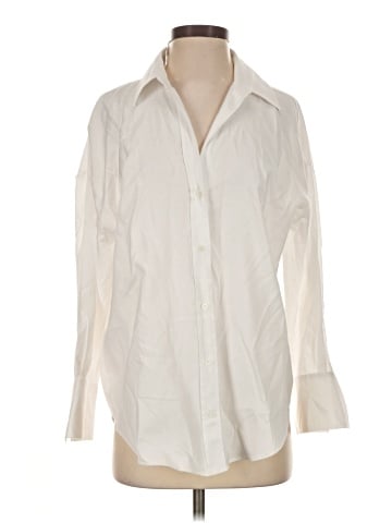 Zara Long Sleeve Button-Down Shirt (view 1)