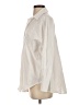 Zara Ivory Long Sleeve Button-Down Shirt Size S - photo 5