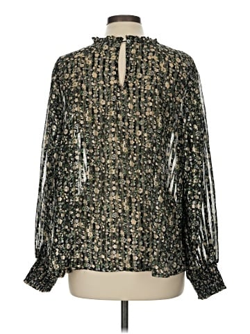 Topshop Long Sleeve Blouse (view 2)