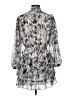 Express 100% Polyester Gray Cocktail Dress Size L - photo 2