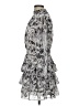 Express 100% Polyester Gray Cocktail Dress Size L - photo 5