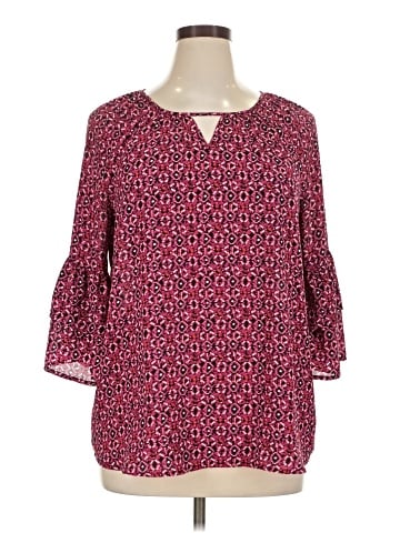 Roz & Ali 3/4 Sleeve T-Shirt (view 1)