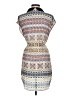 Love Tree 100% Polyester Print Ivory Casual Dress Size M - photo 2