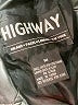 Highway 100% Polyurethane Black Raincoat Size M - photo 6