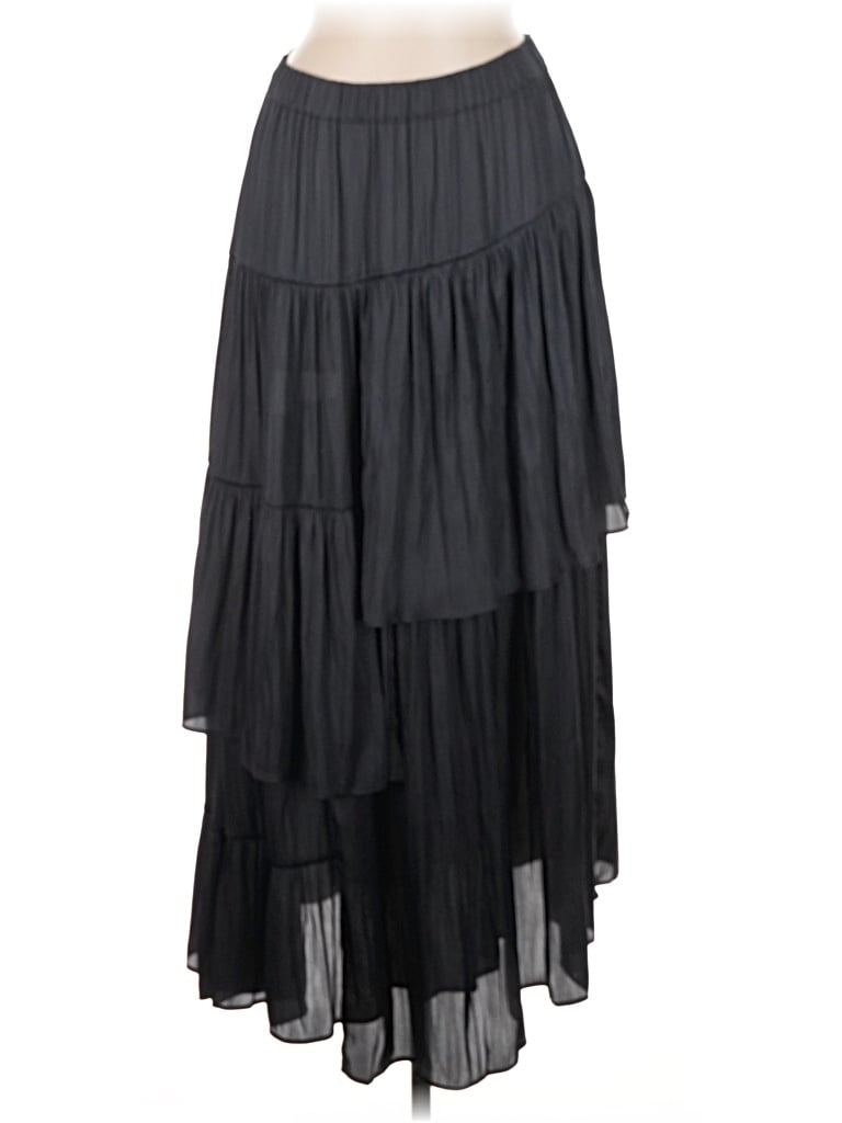 Pre-owned Current Air Formal Skirt In Black